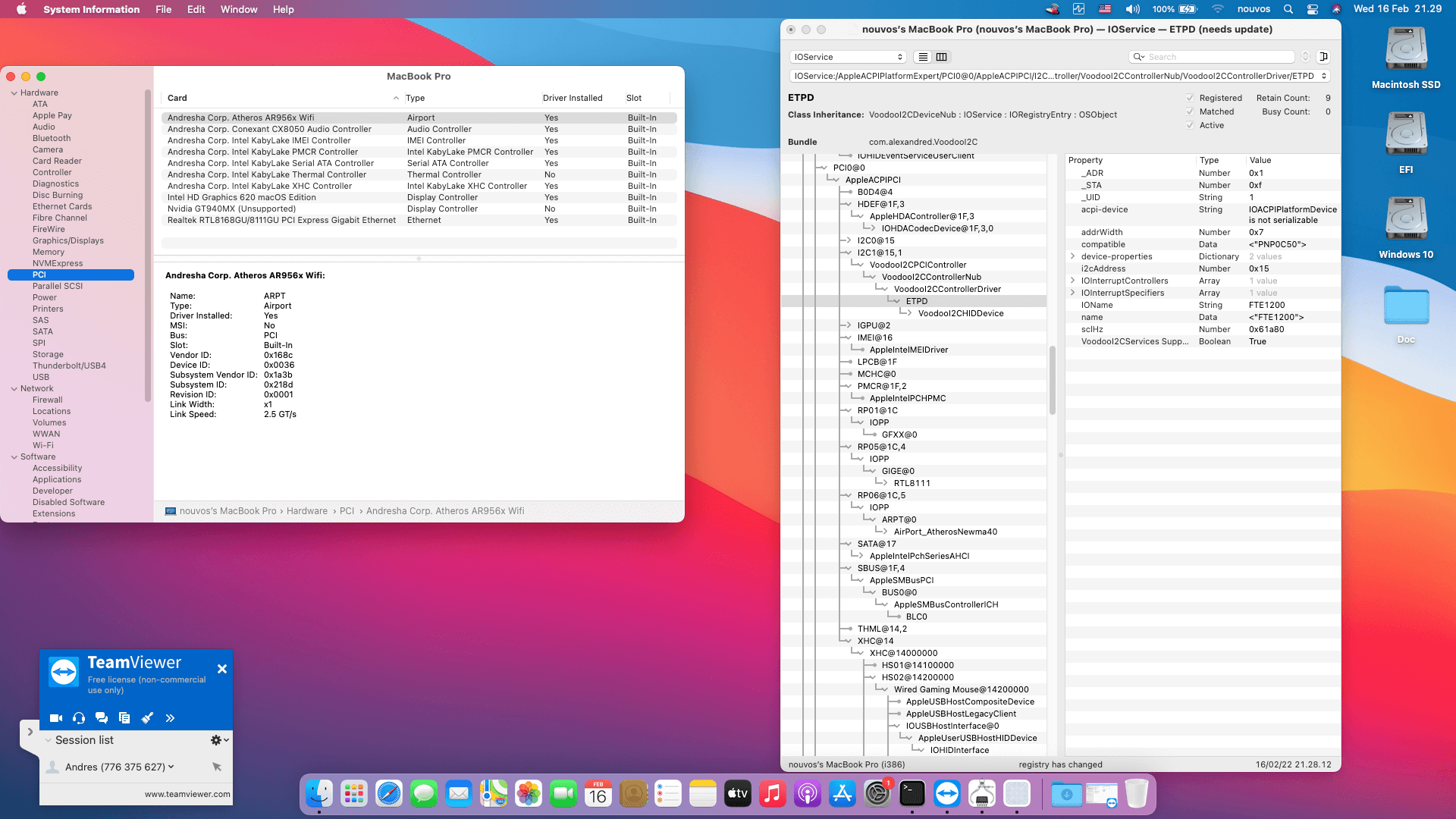 Asus A456UQ FA073D [KabyLake   Intel HD 620 + I2C]   OpenCore 9